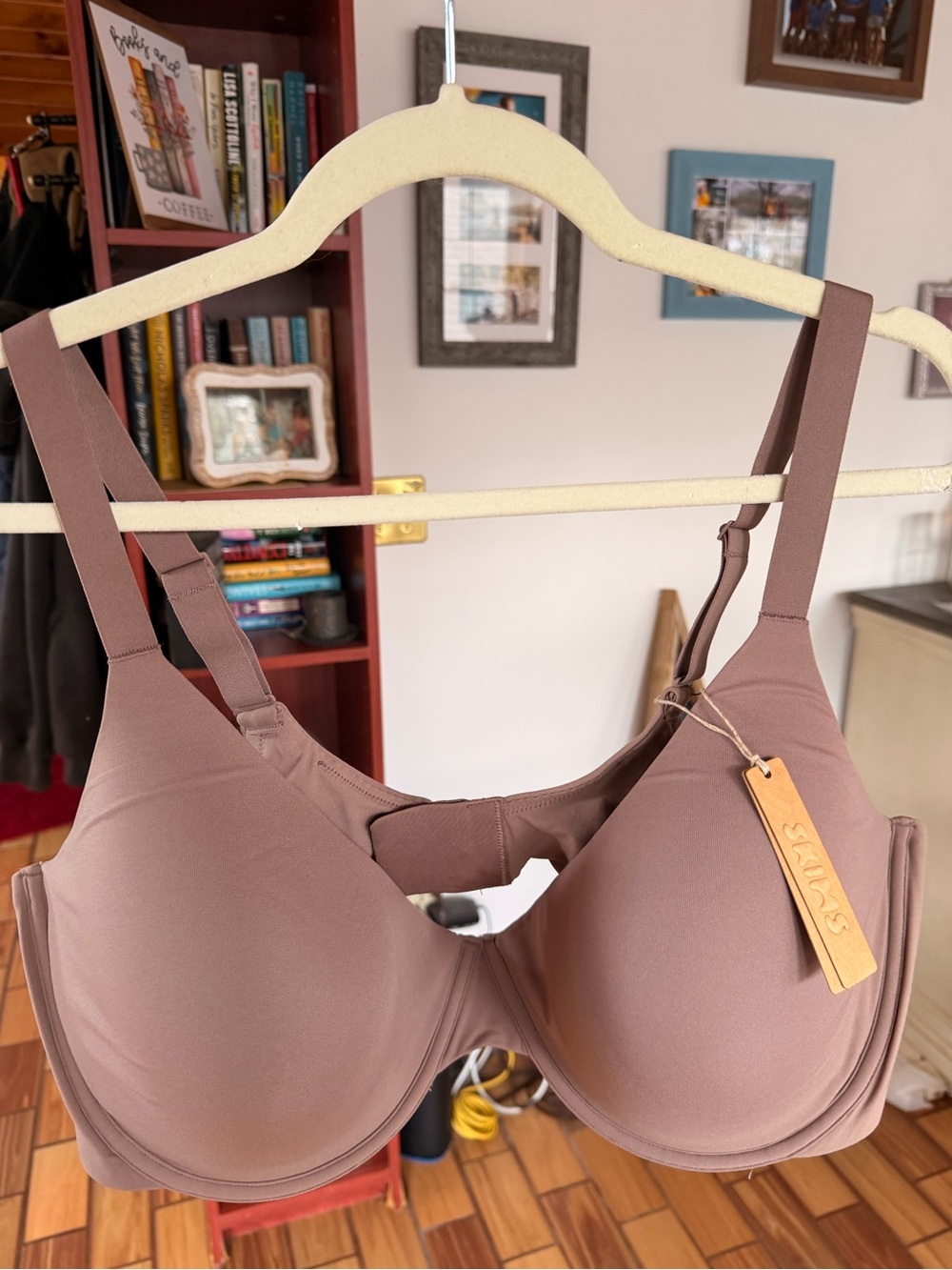 SKIMS Smooth Underwire Bra - Mauve Taupe
